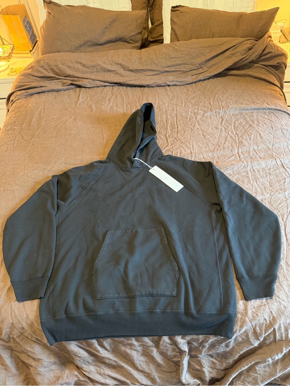 Lady White Co. LW680 Super Weighted Hoodie — XXL BLACK NWT